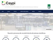 Tablet Screenshot of caypi.com